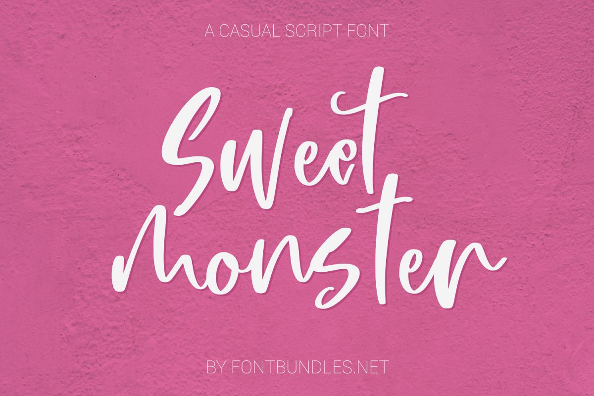 Sweet Monster Script example image 1