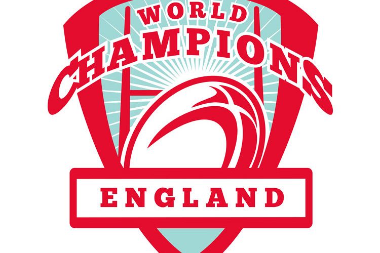 Rugby ball England World Champions example image 1