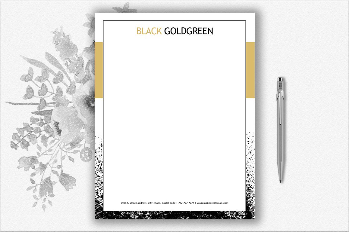 Letterhead Design Template example image 1