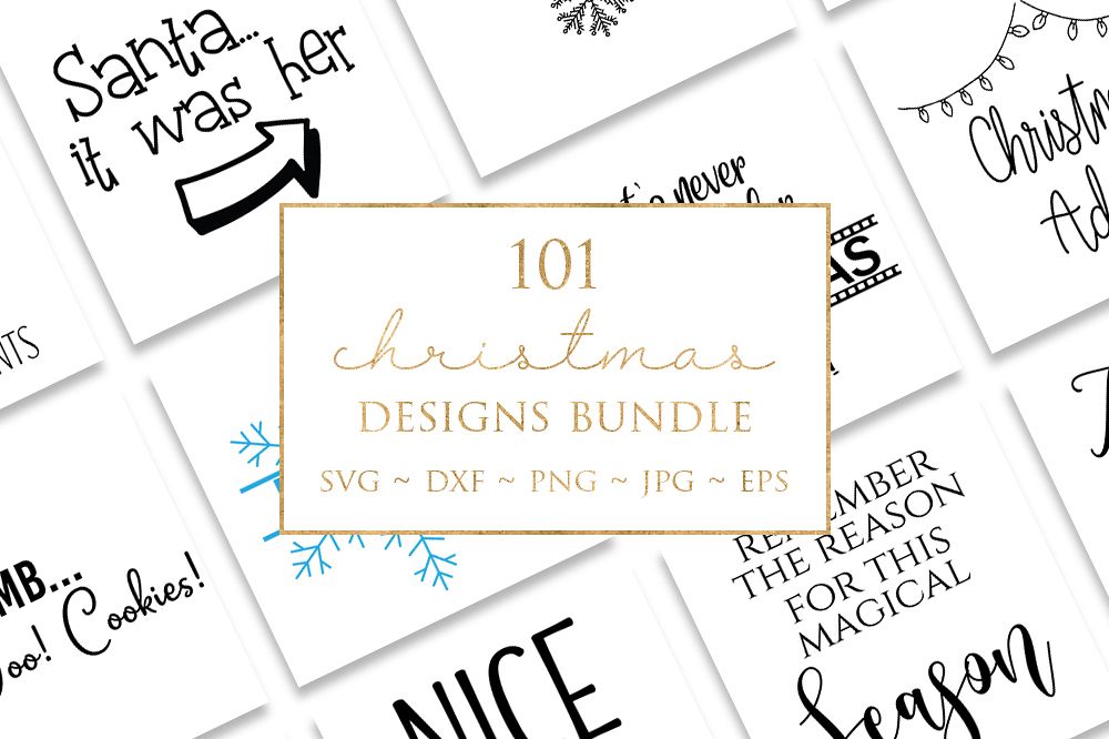 101 Christmas Design Bundle example image 1