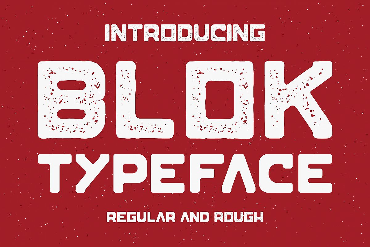 Blok Typeface example image 1