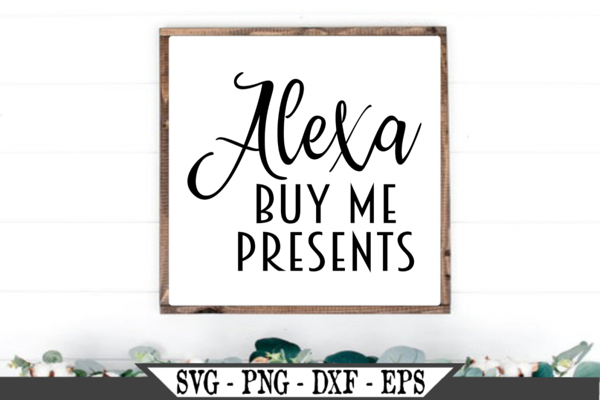 Alexa Buy Me Presents SVG example image 1