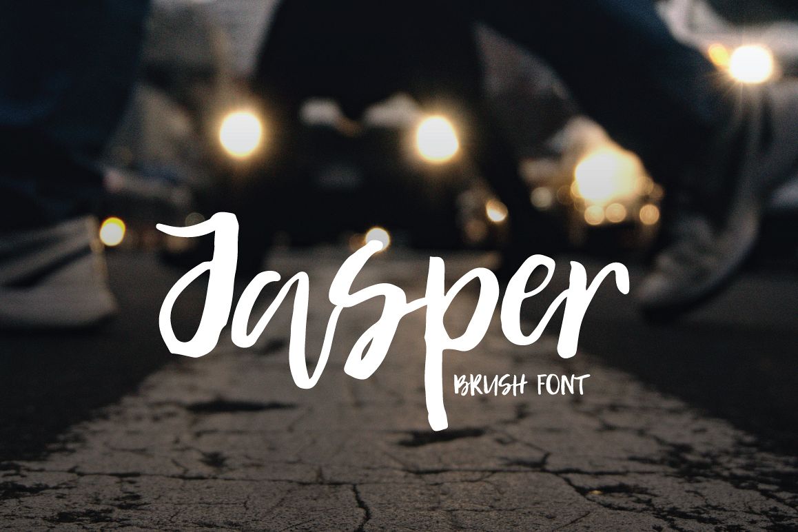 Jasper | Brush Font example image 1