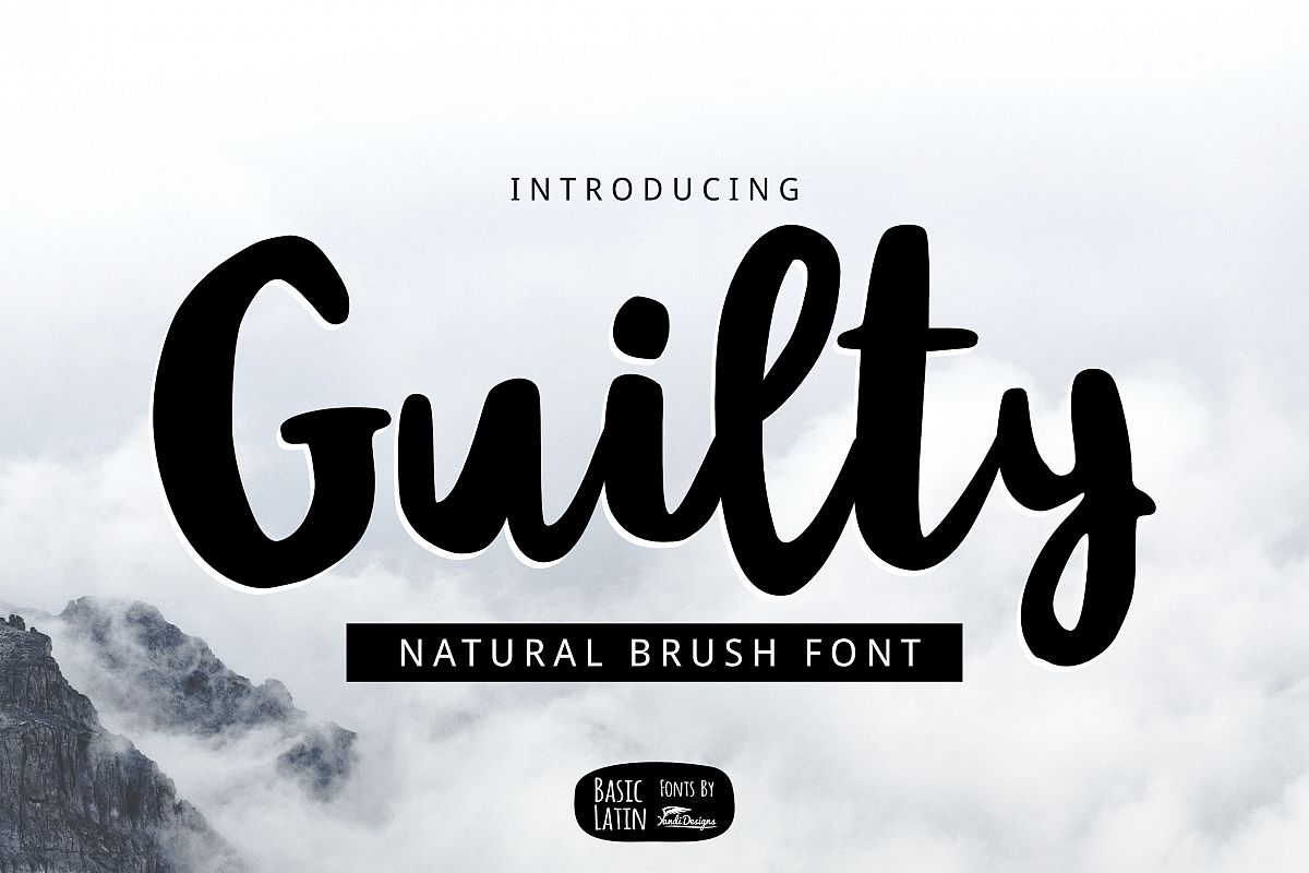 Guilty Font example image 1