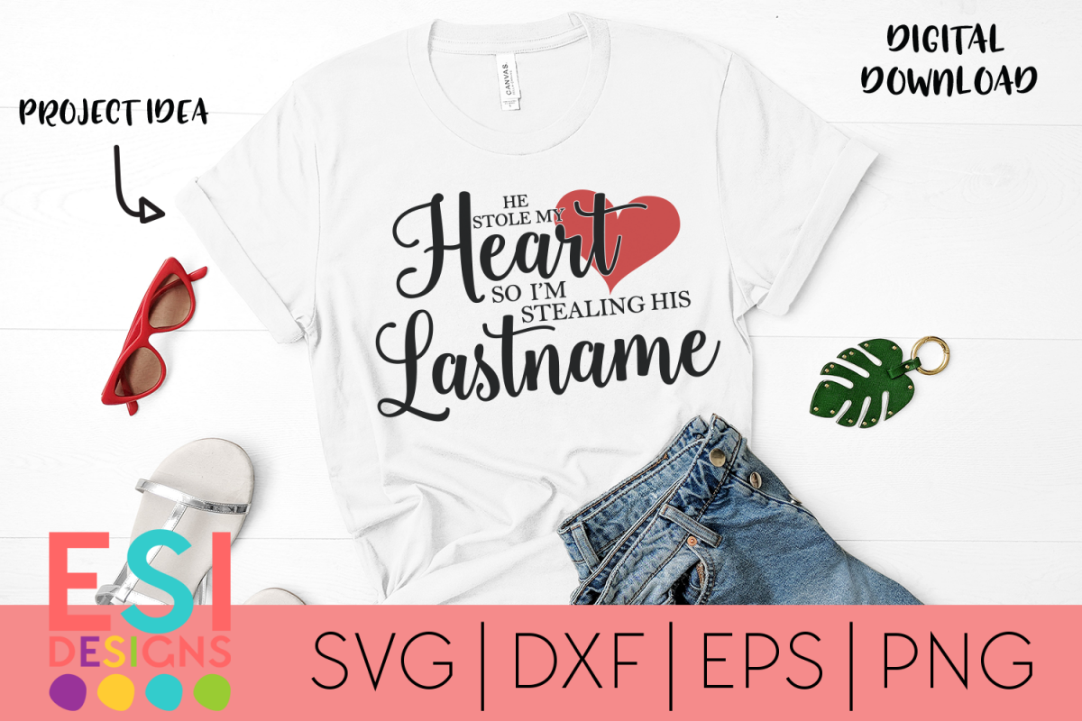 Wedding | He Stole my Heart, I'm Stealing his Last Name example image 1