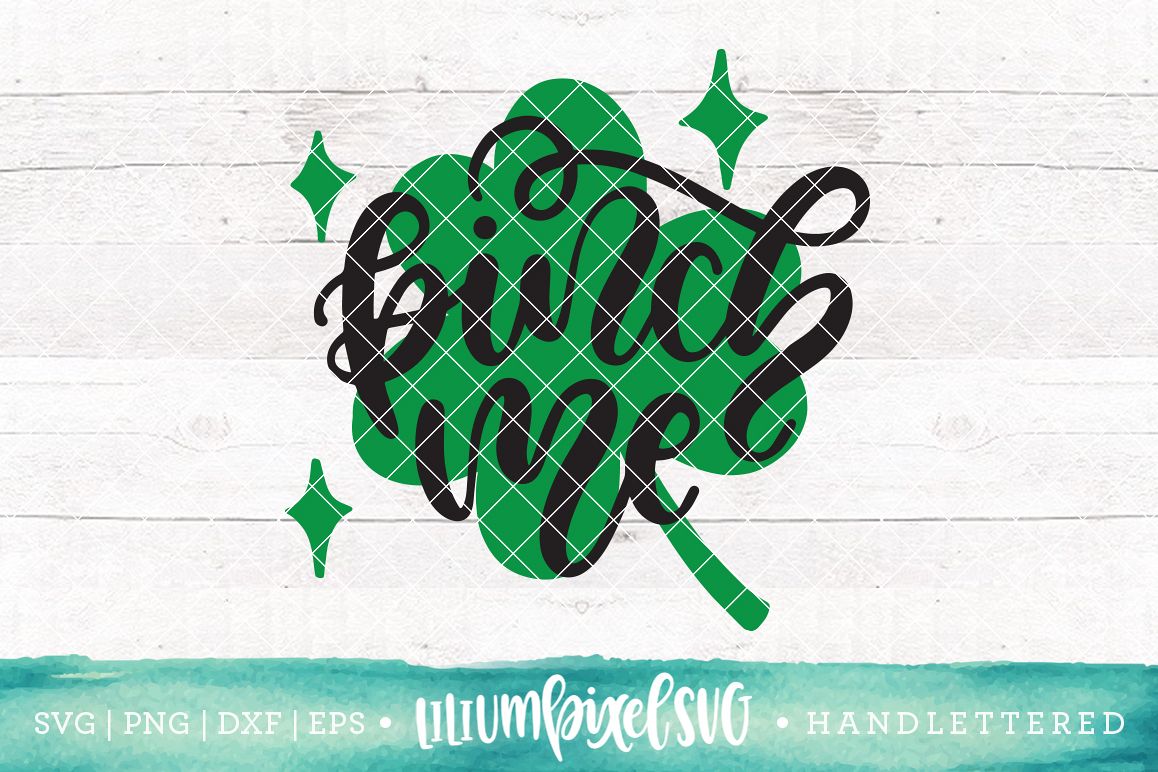 Clover - Pinch Me / SVG PNG DXF EPS file example image 1