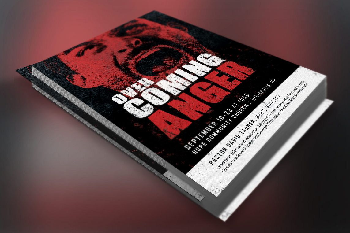 Overcoming Anger Flyer Template example image 1
