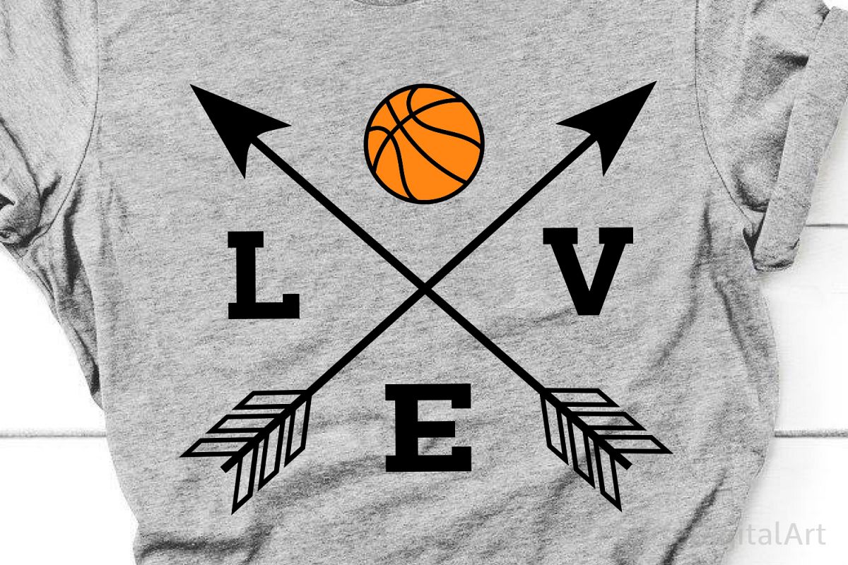 Love Basketball Svg, Basketball Svg, Love Basketball Svg Png example image 1