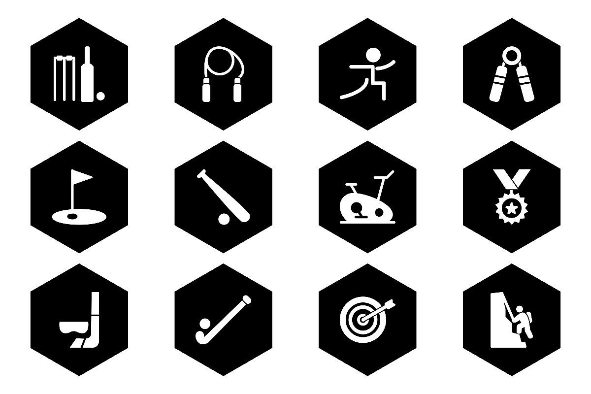 Set Of Sports And Game Icons example image 1
