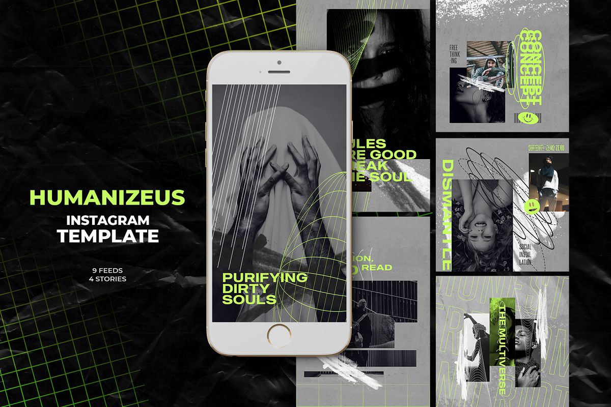 Humanizeus Instagram Templates example image 1