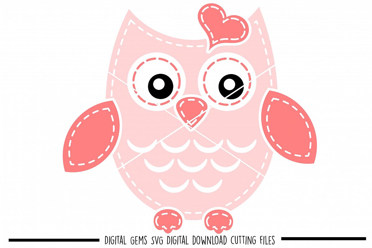 Owl SVG / DXF / EPS / PNG files example image 1