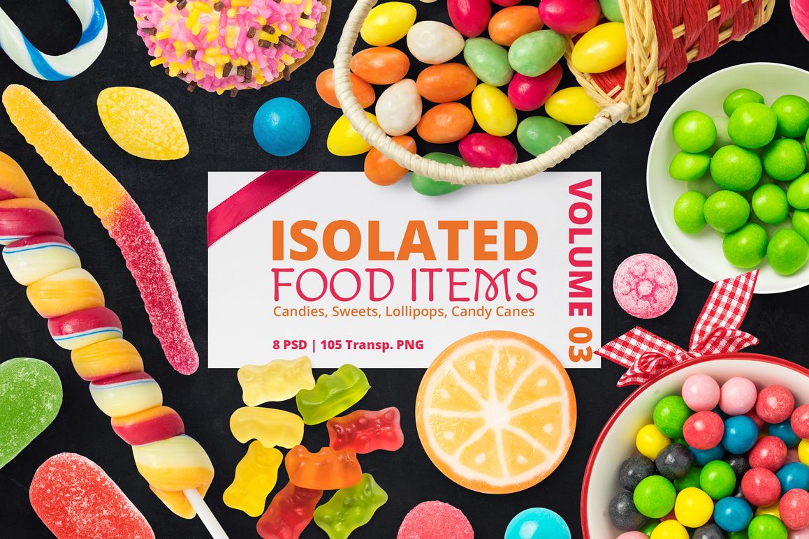 Isolated Food Items Vol.3 example image 1