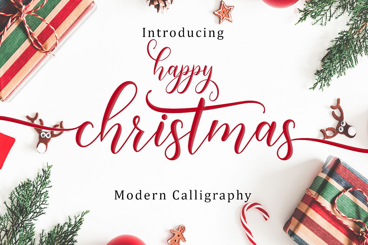 Happy Christmas Script example image 1