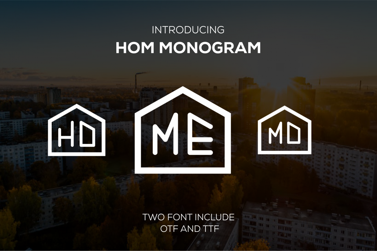 HOM Monogram (rounded) example image 1