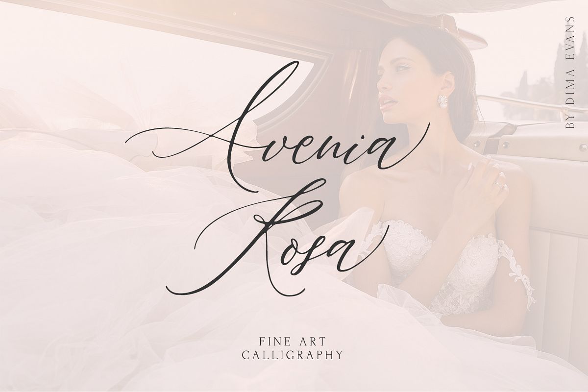 AVENIA FINE ART CALLIGRAPHY example image 1