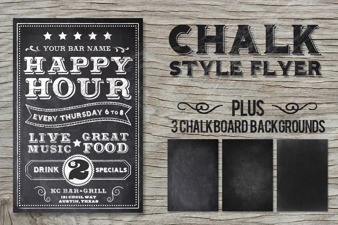 Chalk Flyer example image 1