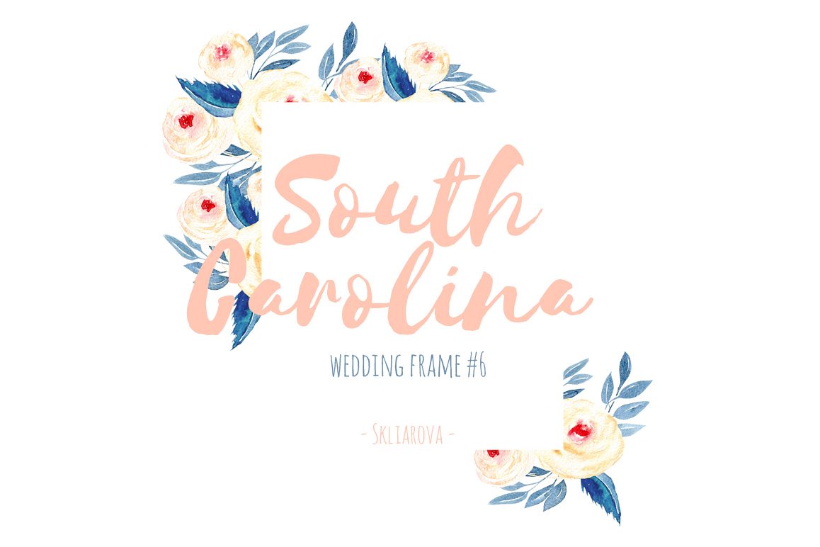 South Carolina. Wreath #6 example image 1