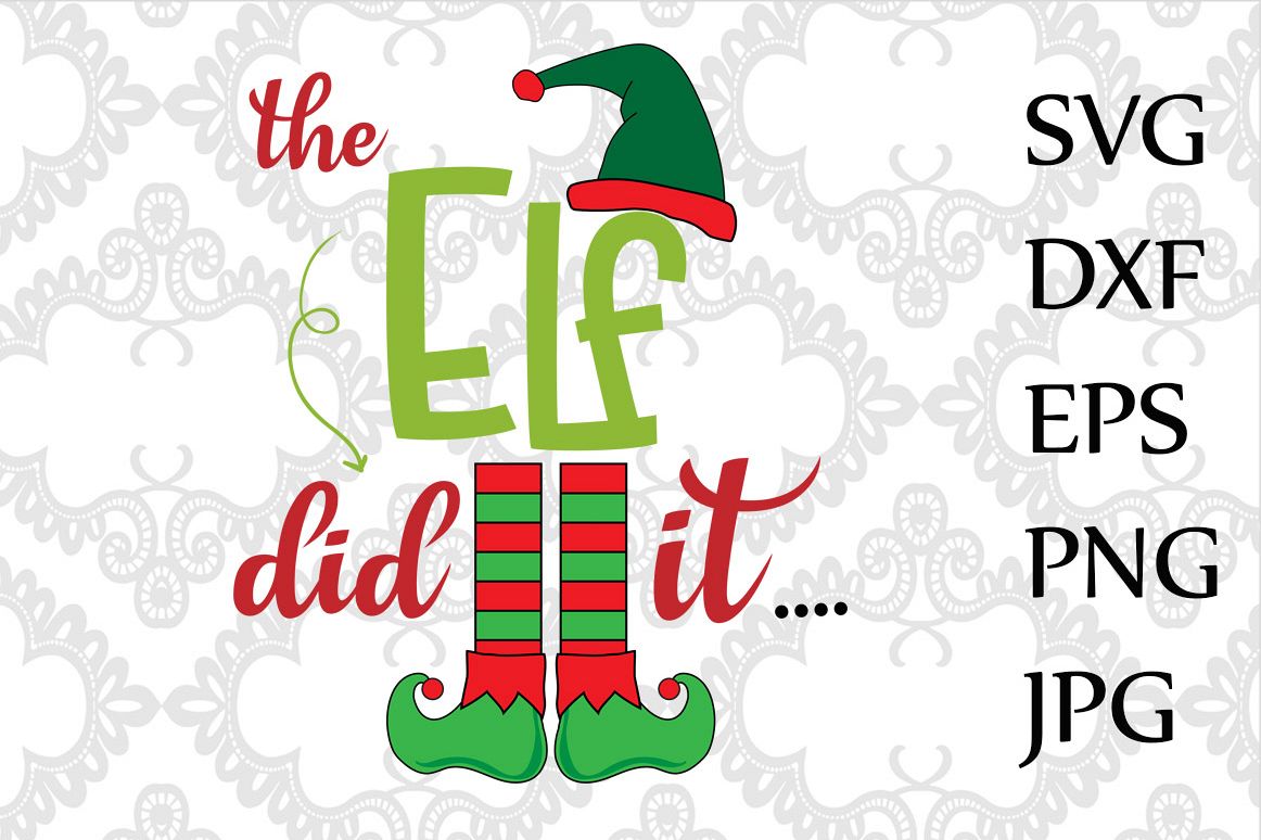 The elf did it SVG example image 1
