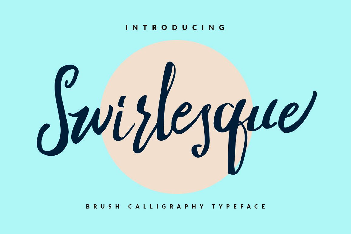 Swirlesque Typeface example image 1
