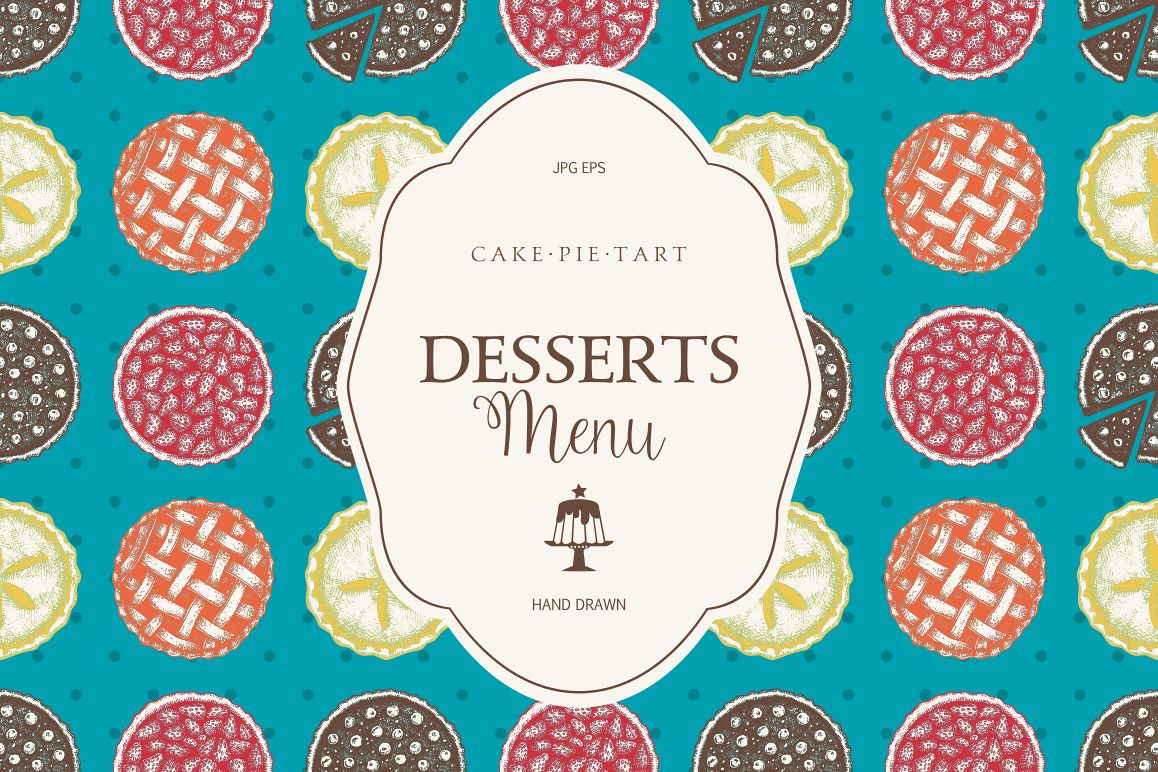 Sweet Bakery Menu example image 1