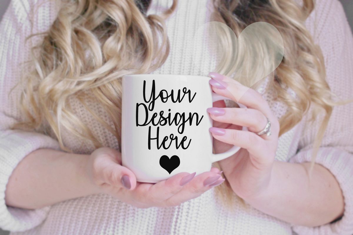 White Mug Mockup, Mug Mockup, Blank Mug, Product Mockup example image 1