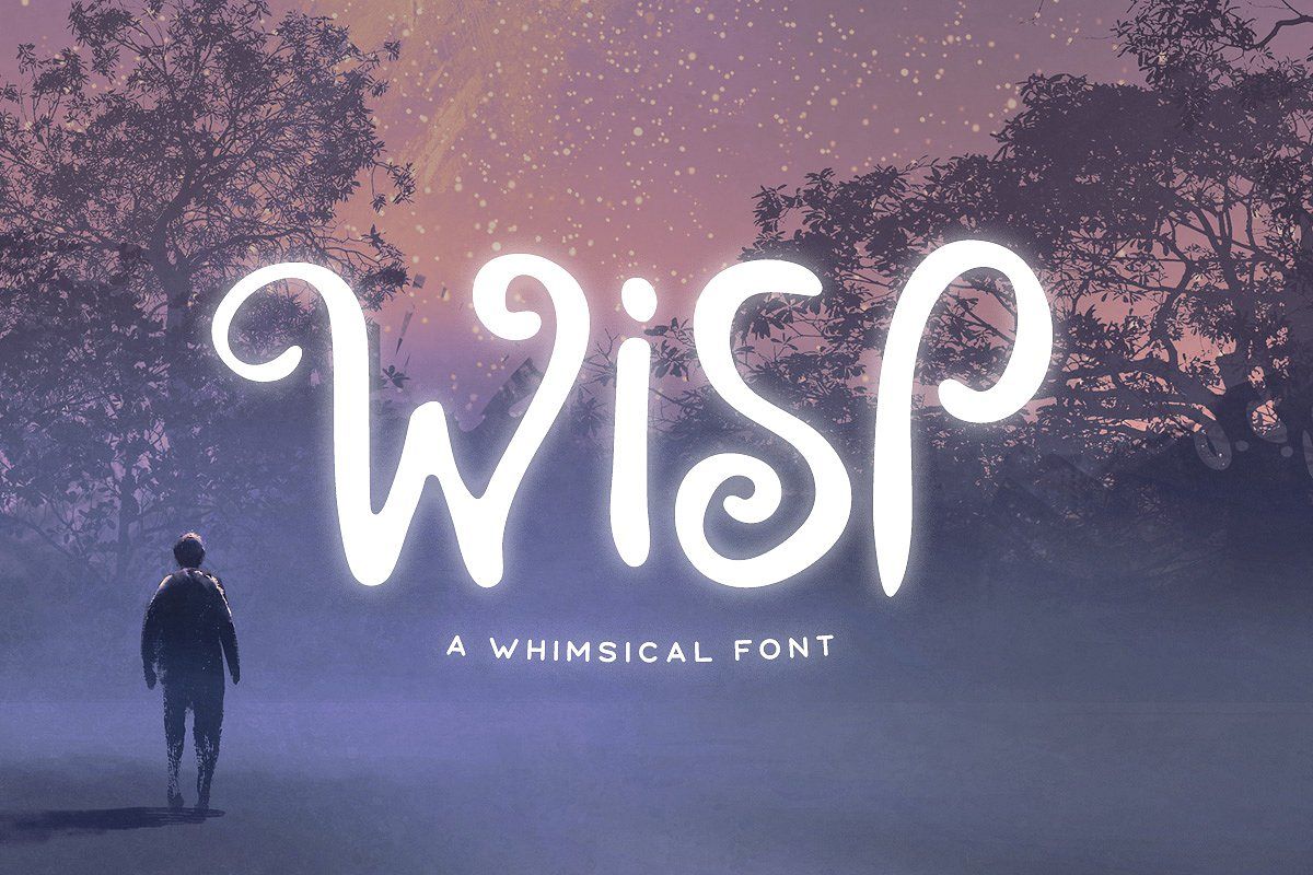 Wisp Typeface example image 1