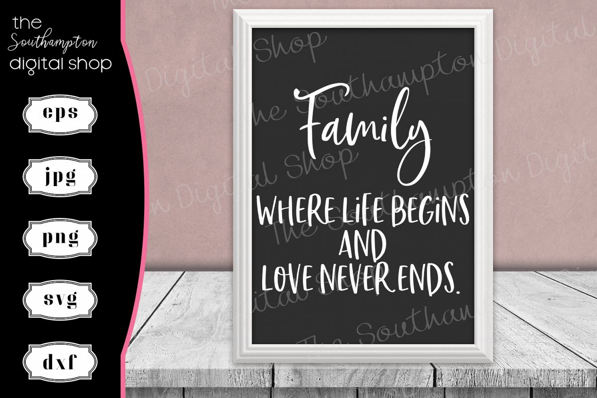 Beautiful Family Quote example image 1