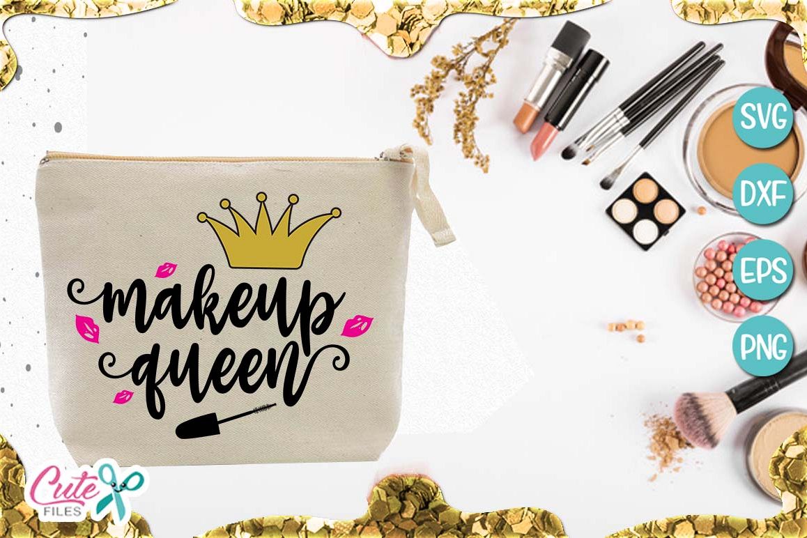 Download Makeup queen svg file for crafter