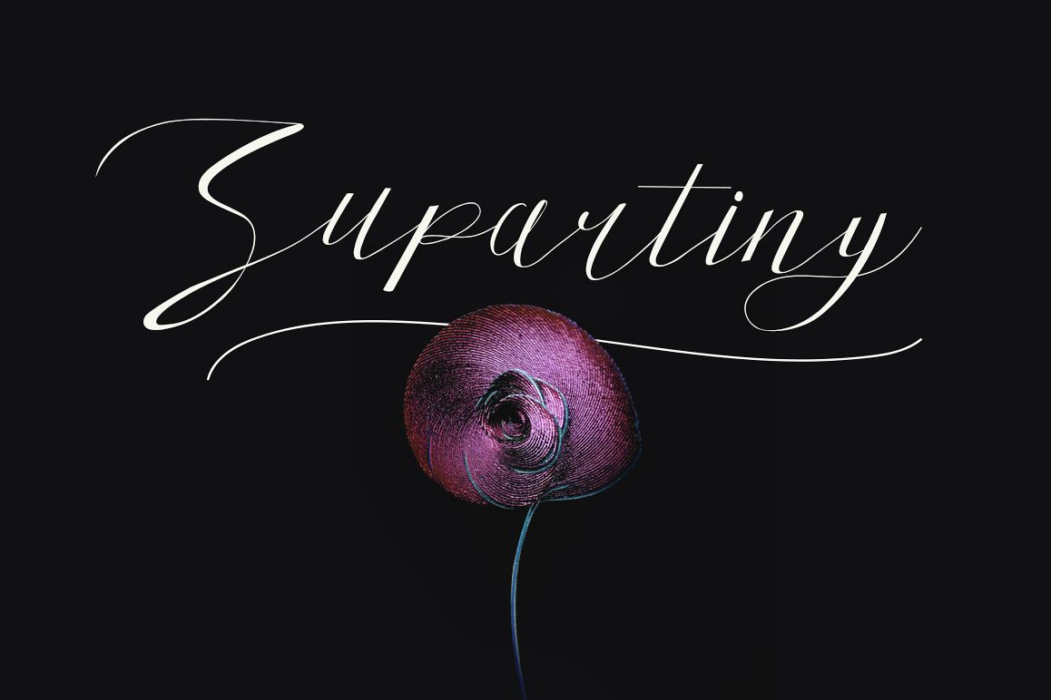 Supartiny Typeface example image 1