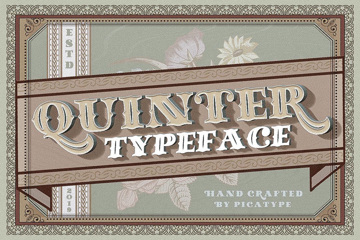Quinter Typeface example image 1