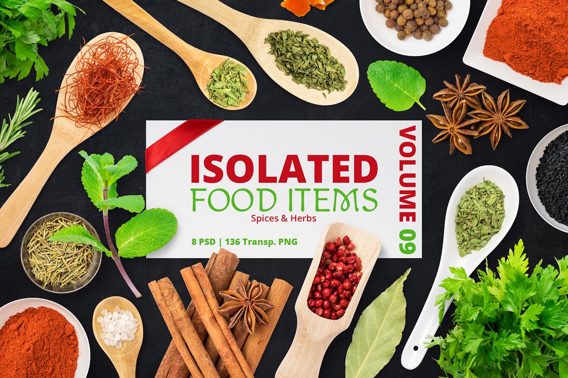 Isolated Food Items Vol.9 example image 1