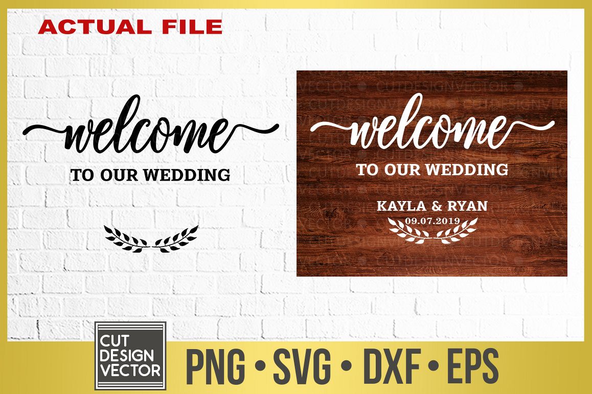 Free Free 280 Wedding Welcome Svg SVG PNG EPS DXF File