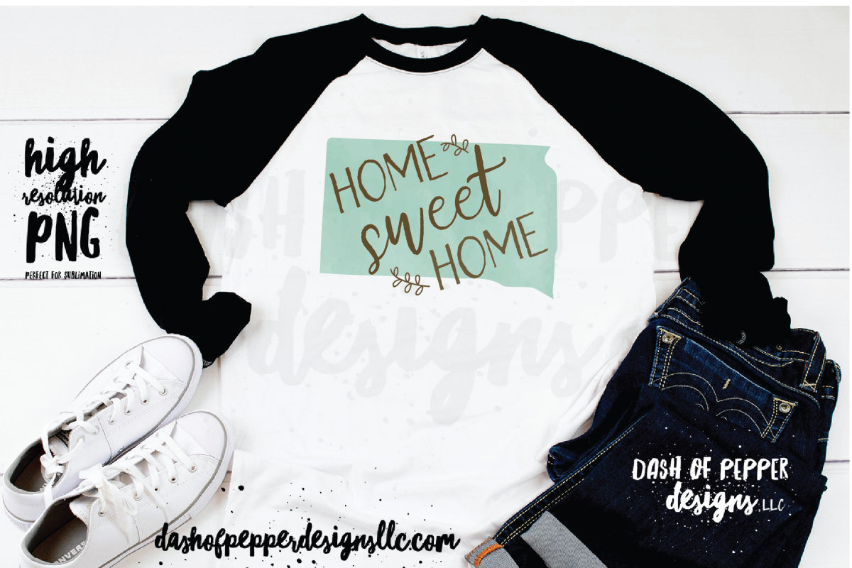 South Dakota - A Home Sweet Home PNG example image 1