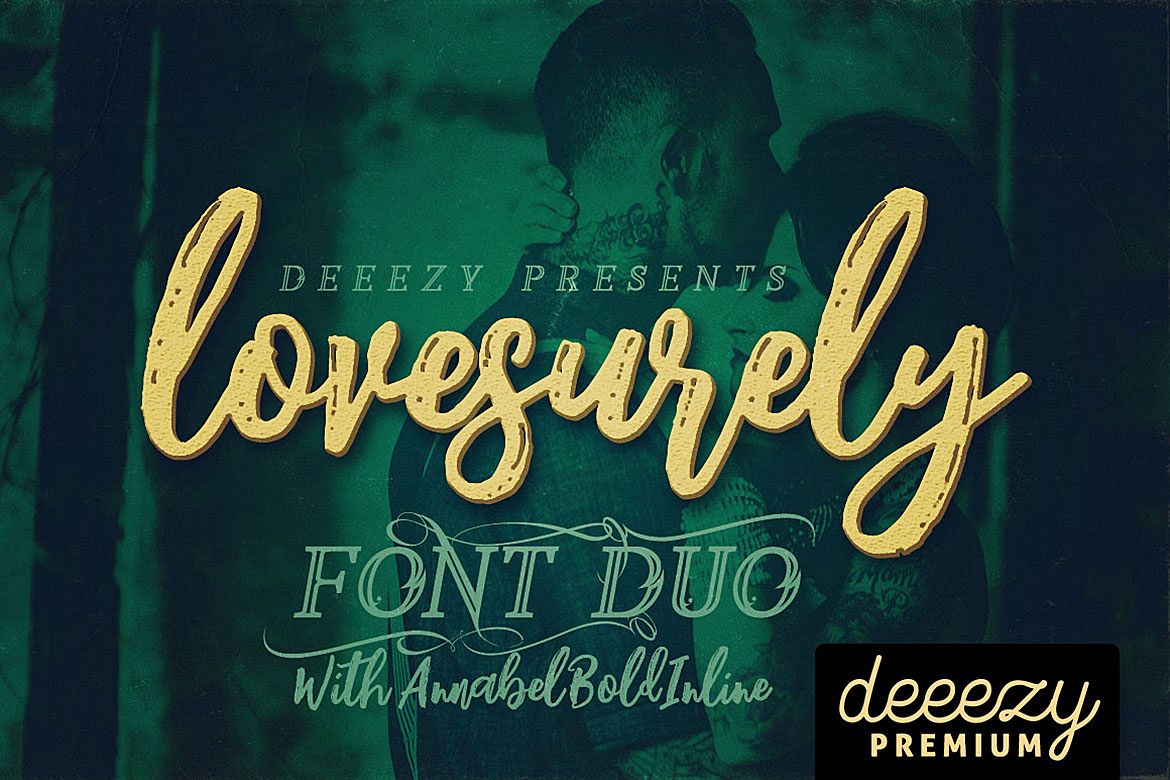 Lovesurely Font Duo example image 1