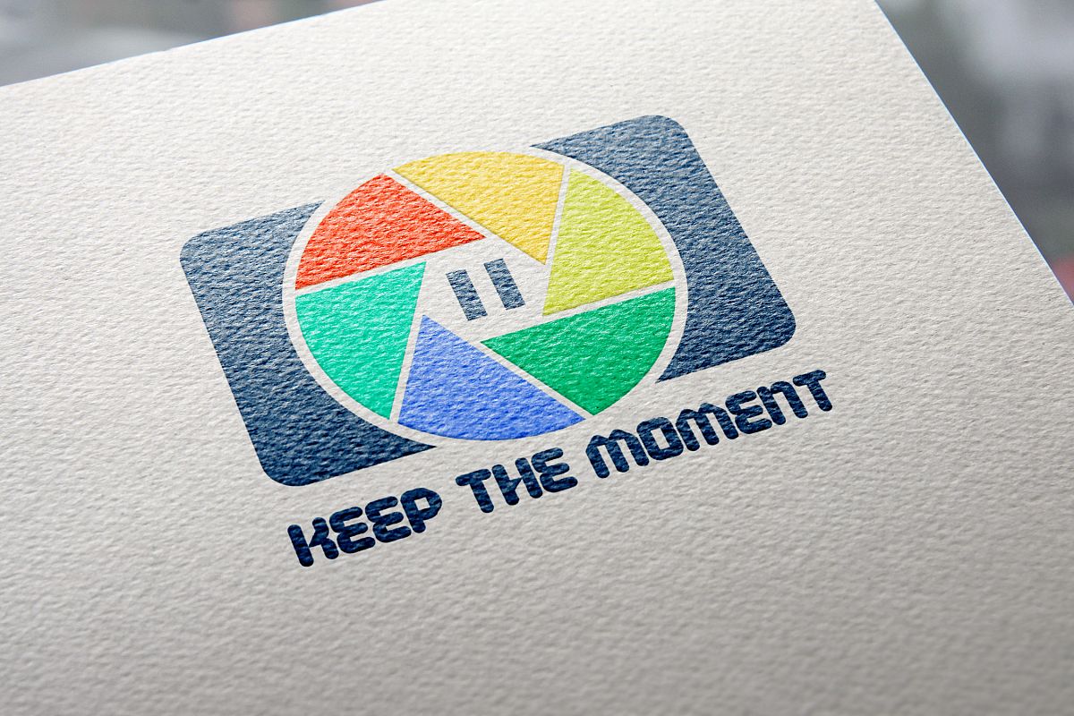 Keep The Moment Logo Template example image 1