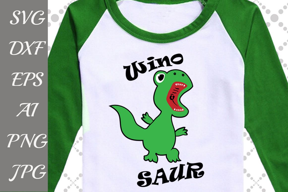 Wino Saur Svg example image 1