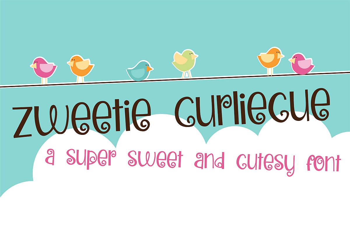 ZP Zweetie Curliecue example image 1