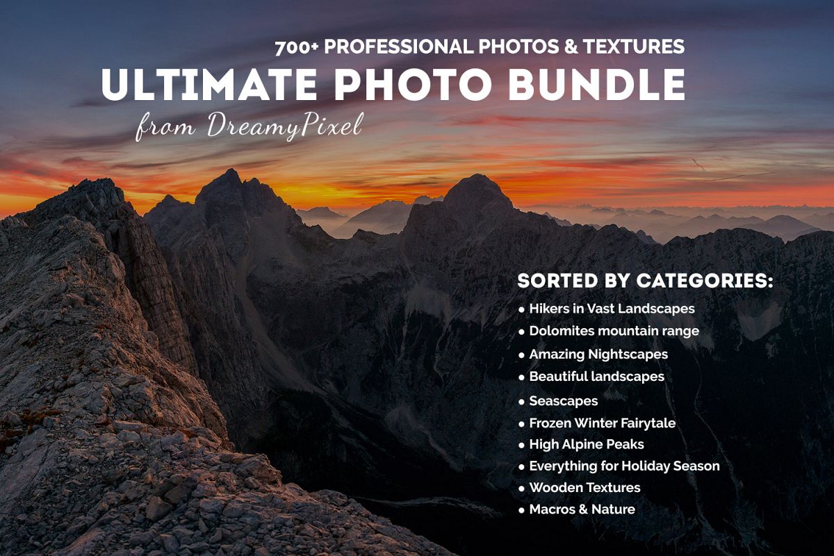 Ultimate Photo Bundle 2016 from DreamyPixel – 700+ Images example image 1
