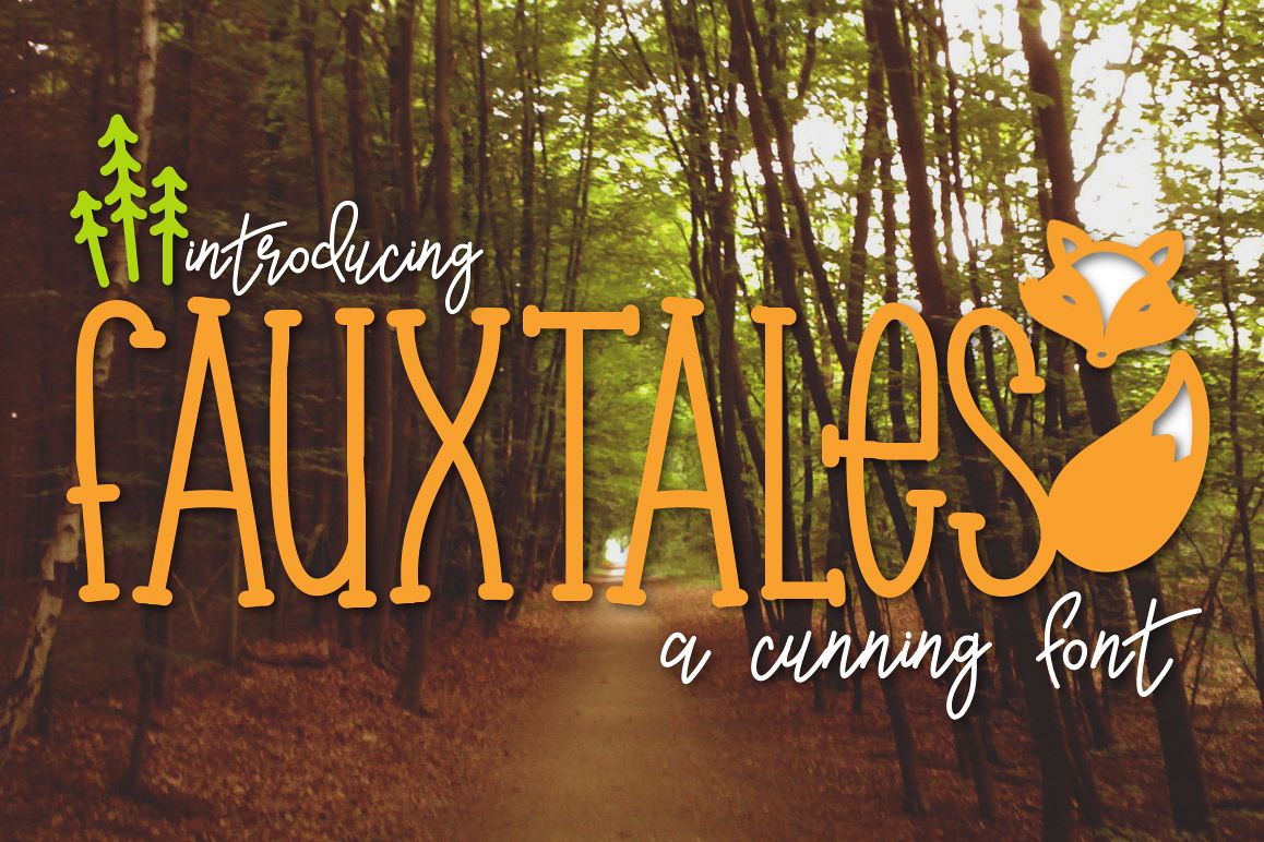 Fauxtales a Cunning Font example image 1