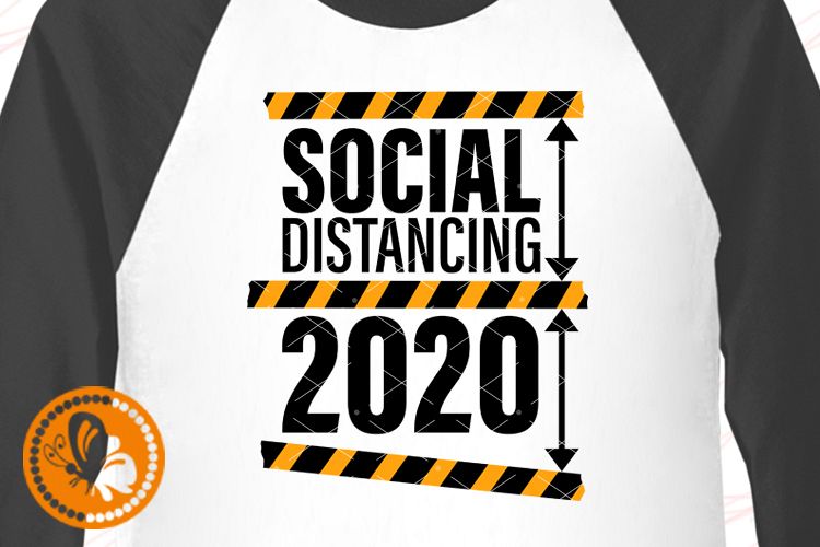 Download Social distancing 2020 svg Quarantine sign clipart Distance