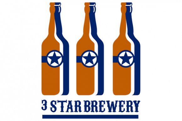 Beer Bottles Star Brewery Retro example image 1