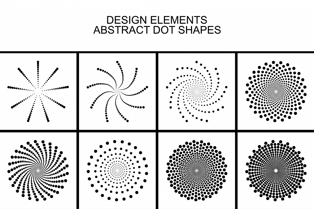 Dotted design elements. example image 1