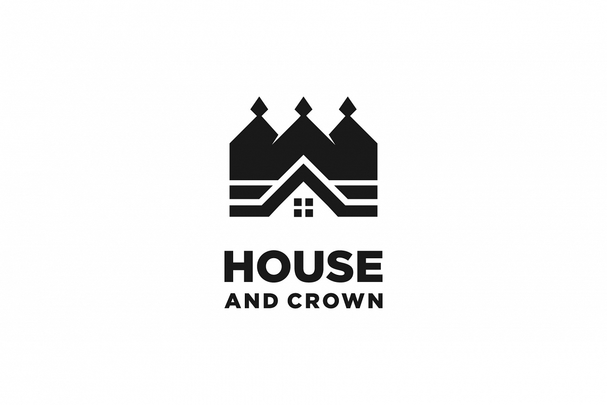 House with Crown logo example image 1