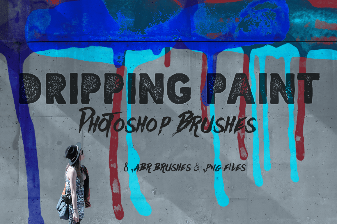 Dripping Paint Brushes