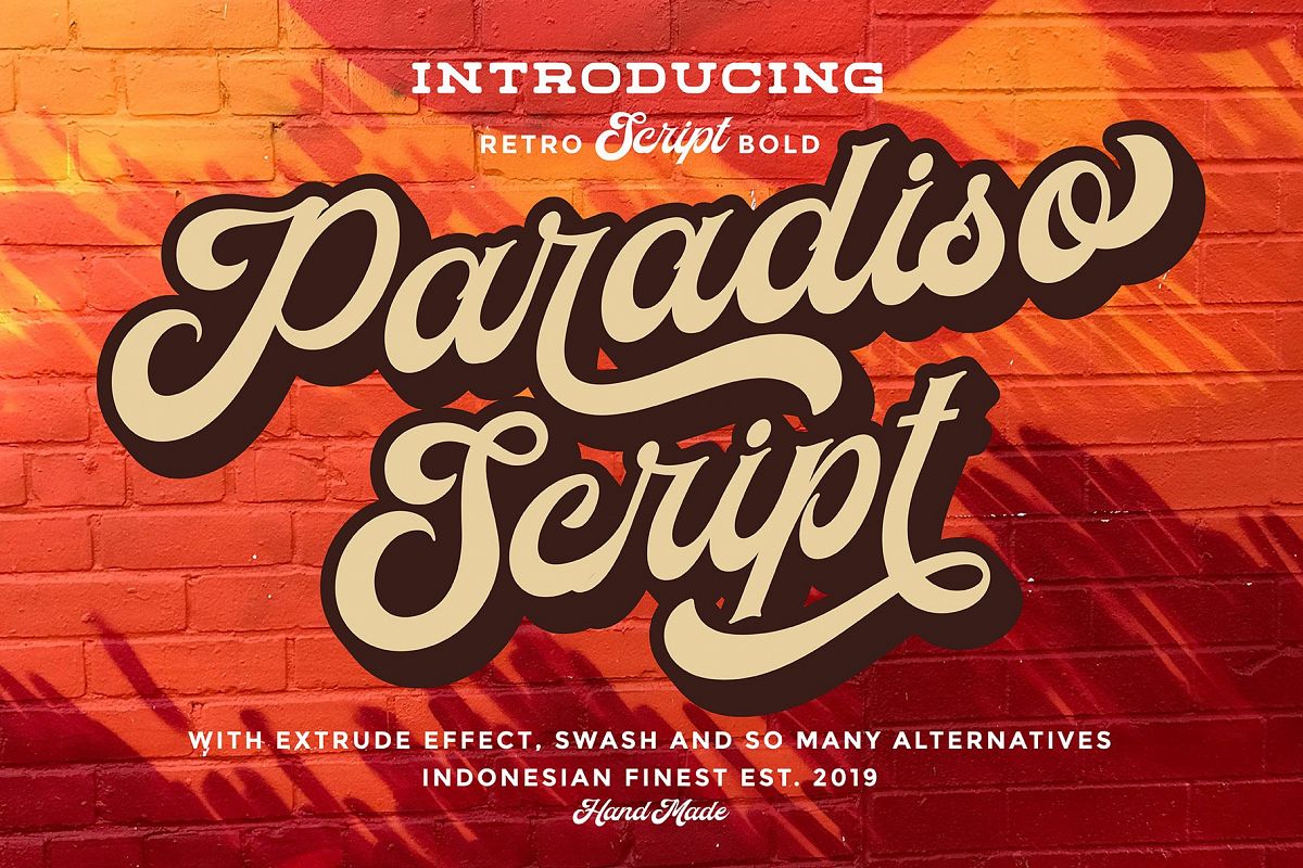 Paradiso Script example image 1