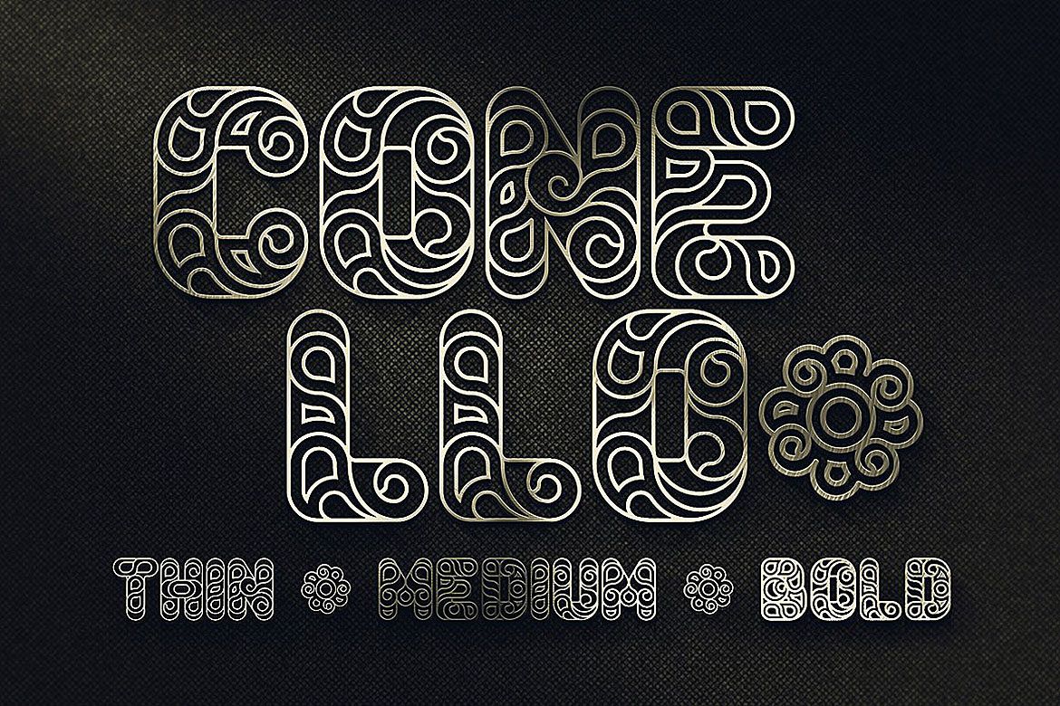 Conello - Display Font example image 1