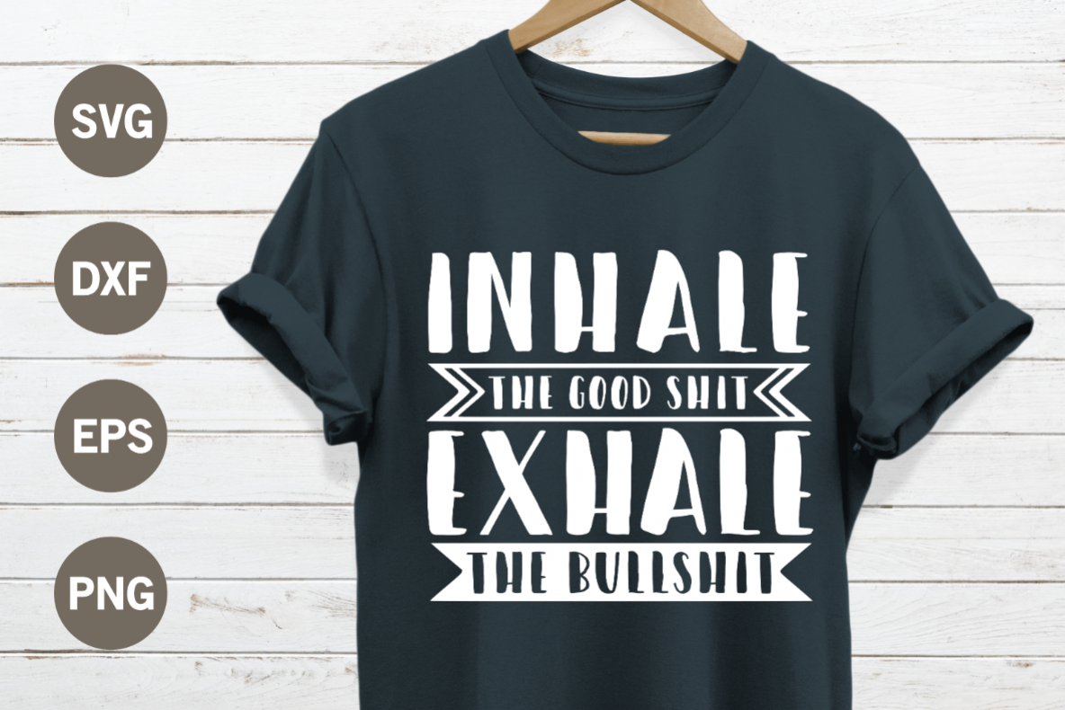Inhale exhale SVG example image 1