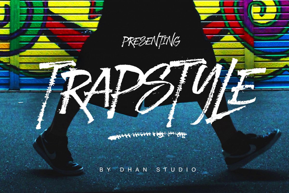 Trapstyle - Ruling Pen Font example image 1