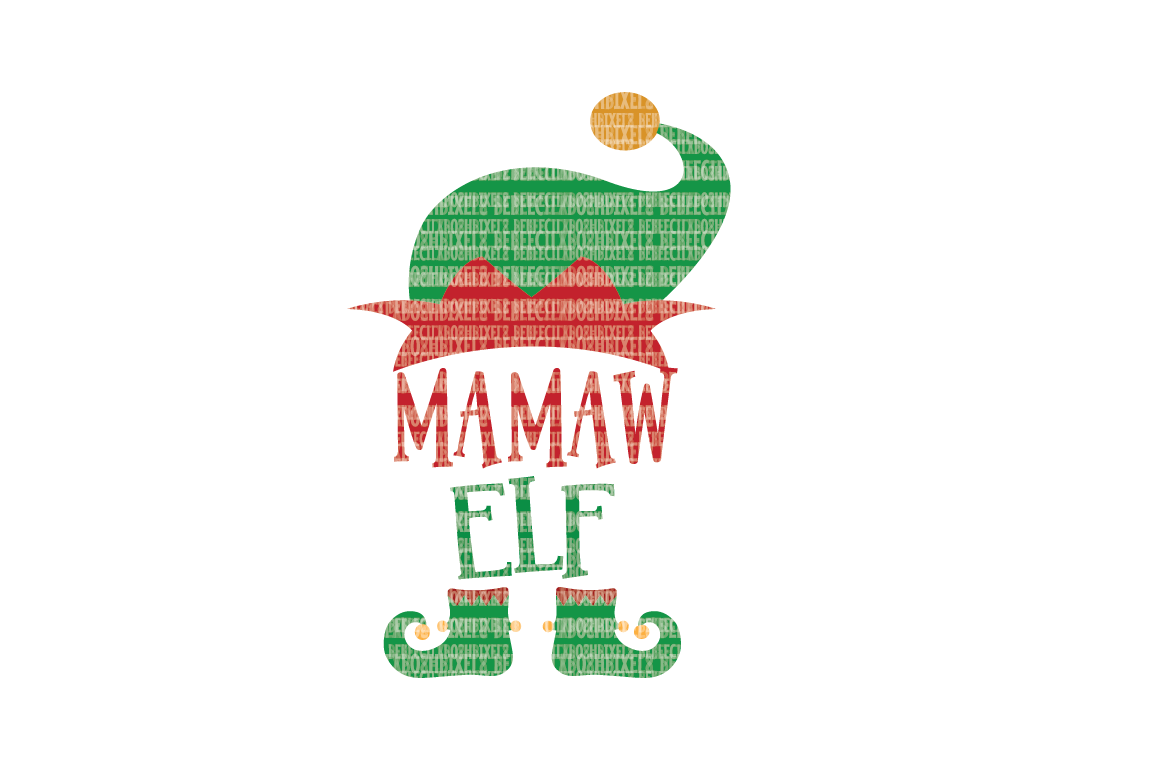 Download Christmas SVG File, MaMaw Elf, SVG Files for Cameo and ...