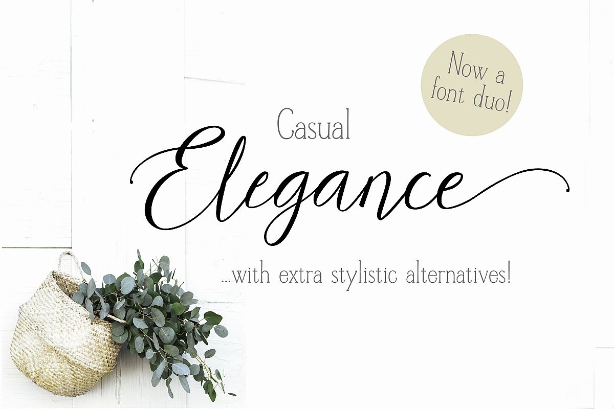 Casual Elegance duo loaded with extras example image 1